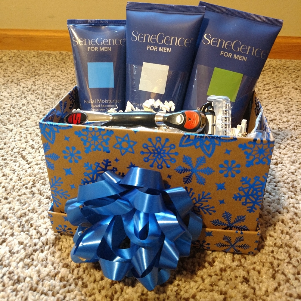 Skin care kit for men by senegence